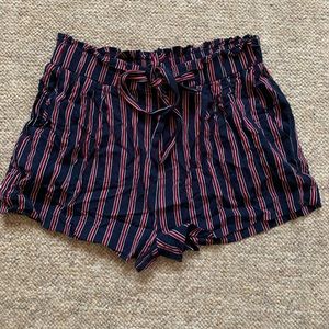 Flowy Striped Shorts